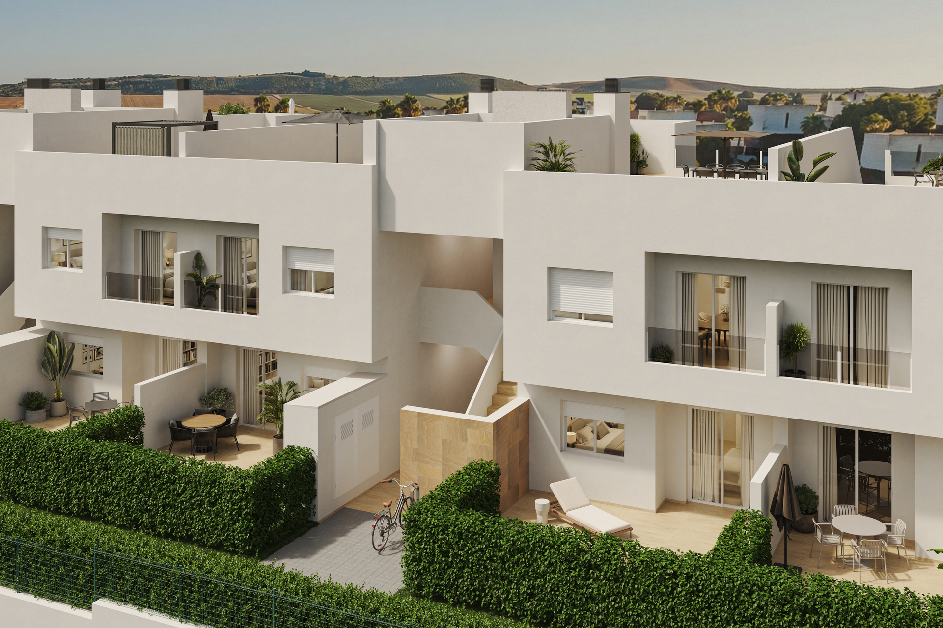 Moradia com 2 quartos com piscina em Alicante, Espanha – Foto 1