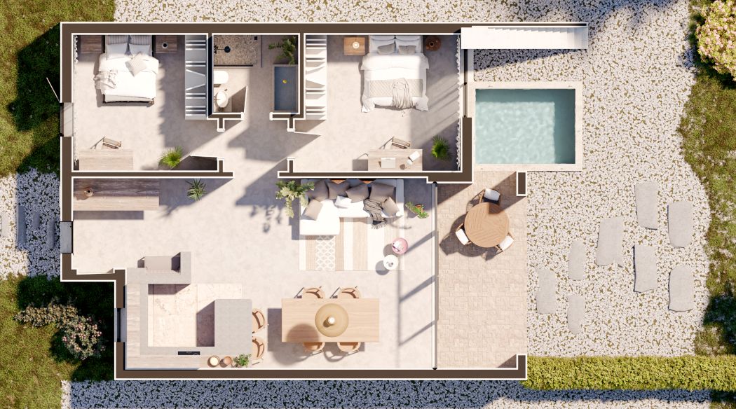 Villa de 2 chambres avec piscine à Espagne – Photo 3
