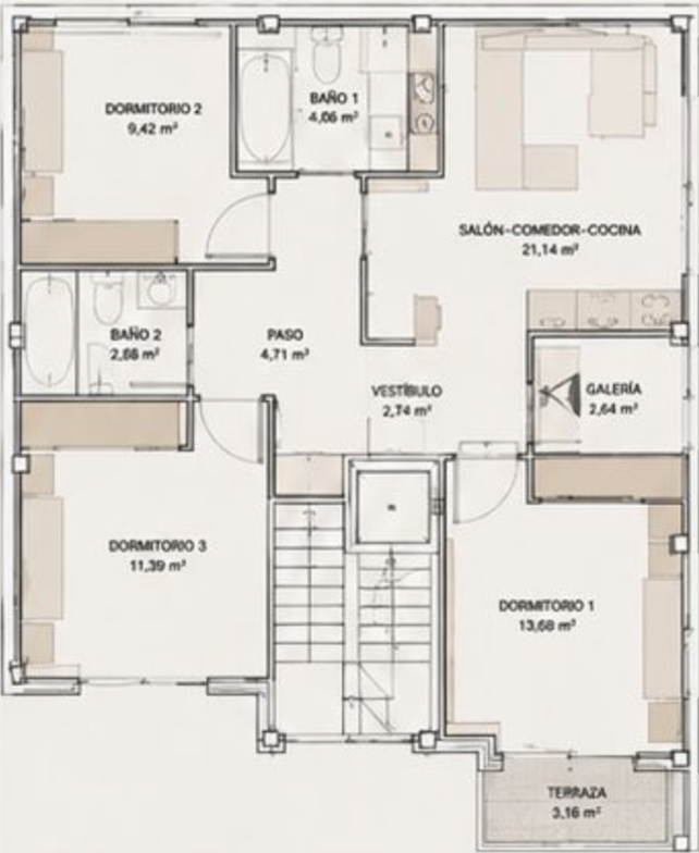 Appartement de 3 chambres à Baléares, Espagne – Photo 14