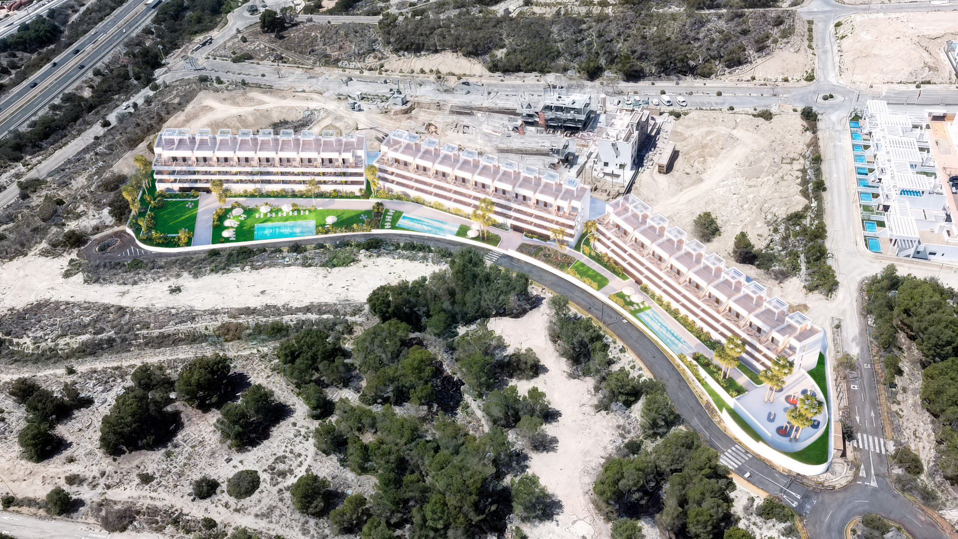 Apartamento com 2 quartos com vista mar em Alicante, Espanha – Foto 12