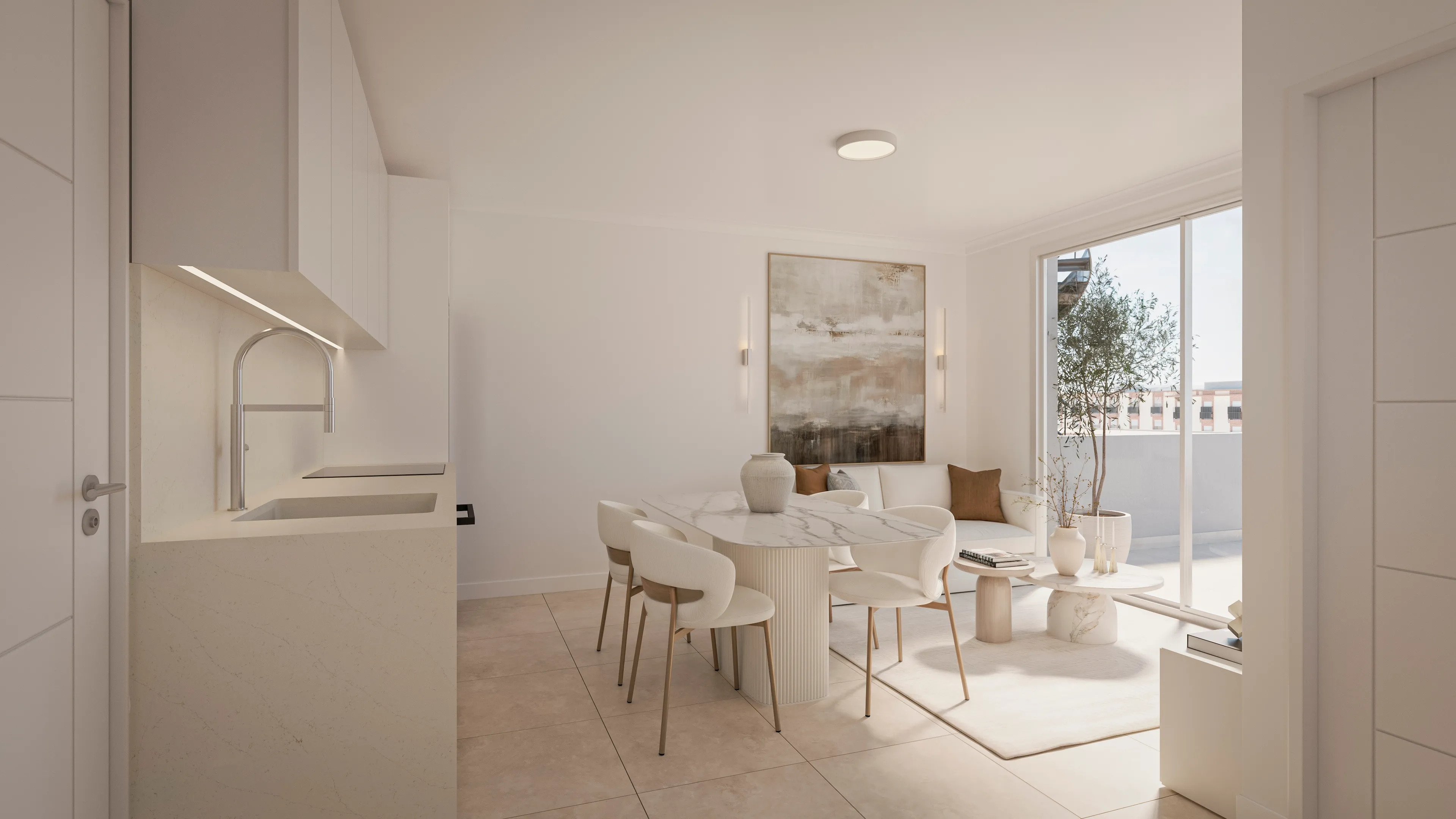 Apartamento com 1 quarto com vista mar em Alicante, Espanha – Foto 22