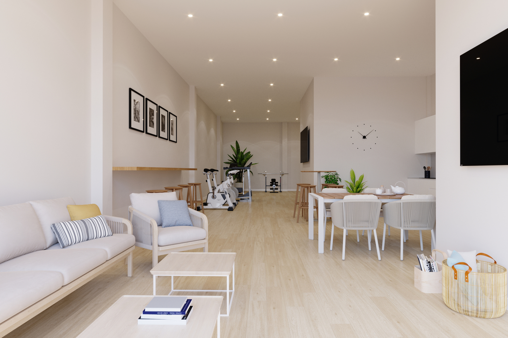 Apartamento com 2 quartos com piscina em Alicante, Espanha – Foto 8