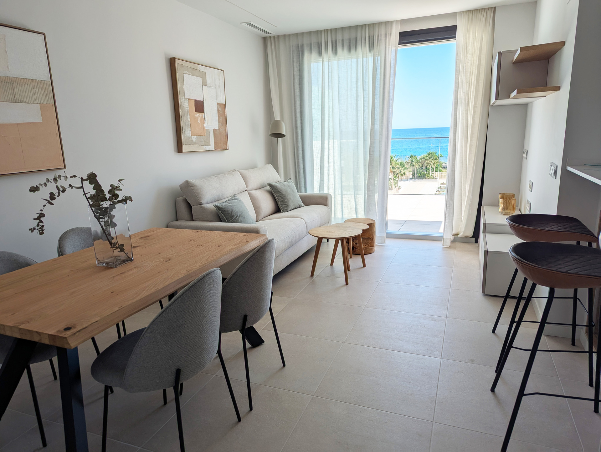 Apartamento com 2 quartos com vista mar em Alicante, Espanha – Foto 2