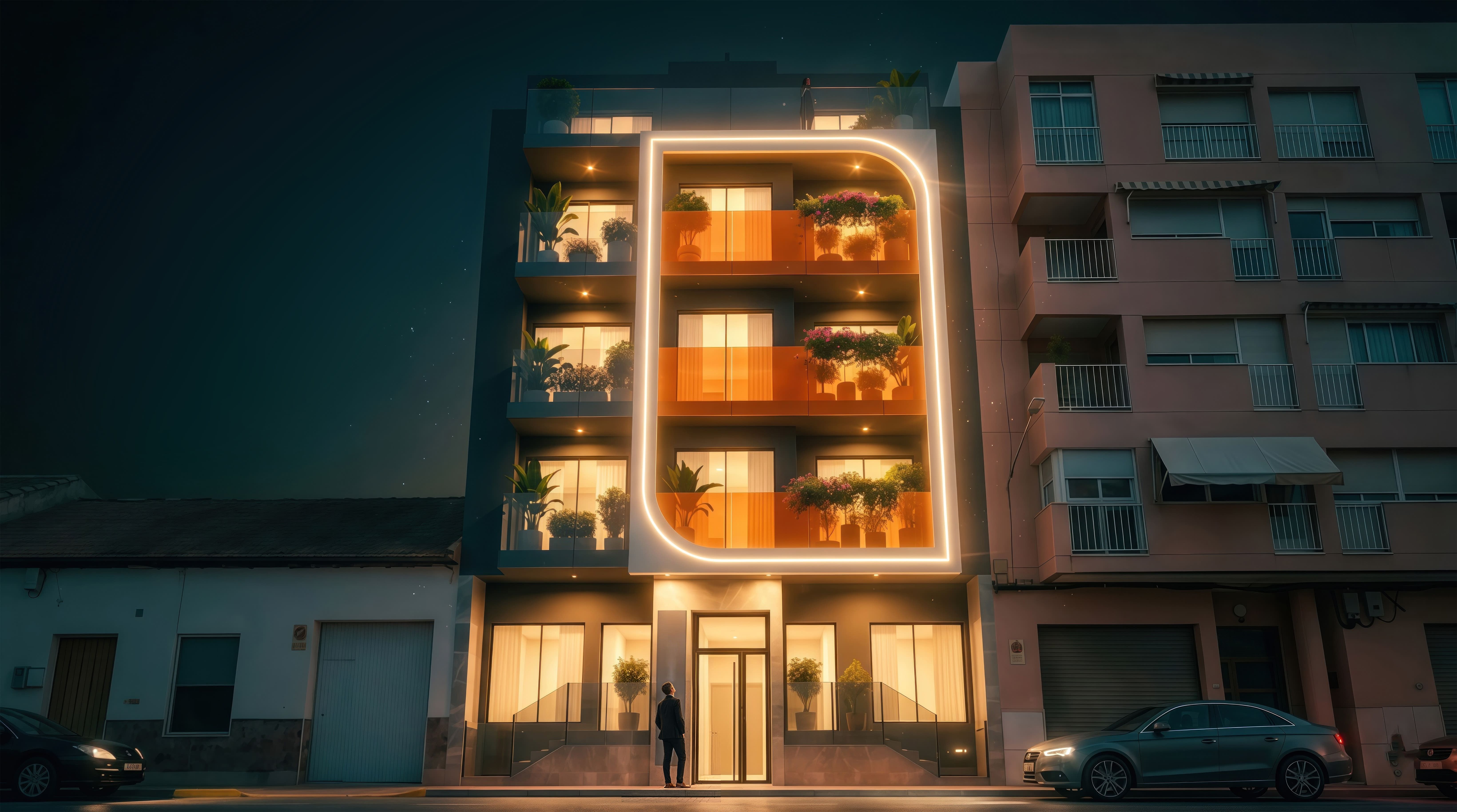 Apartamento com 2 quartos com piscina em Alicante, Espanha – Foto 12
