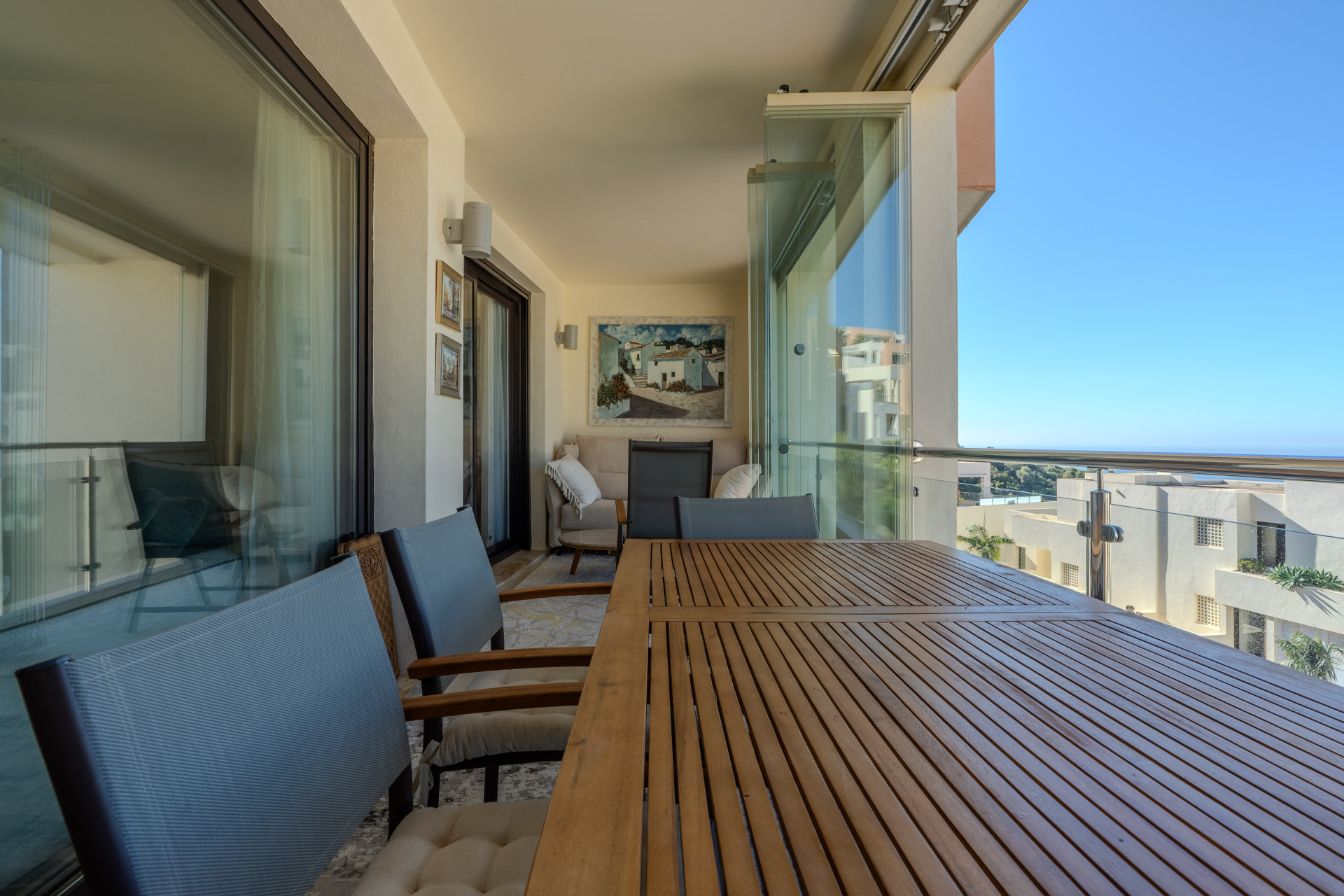 Appartamento con 2 camere vista mare a Malaga, Spagna – Foto 9