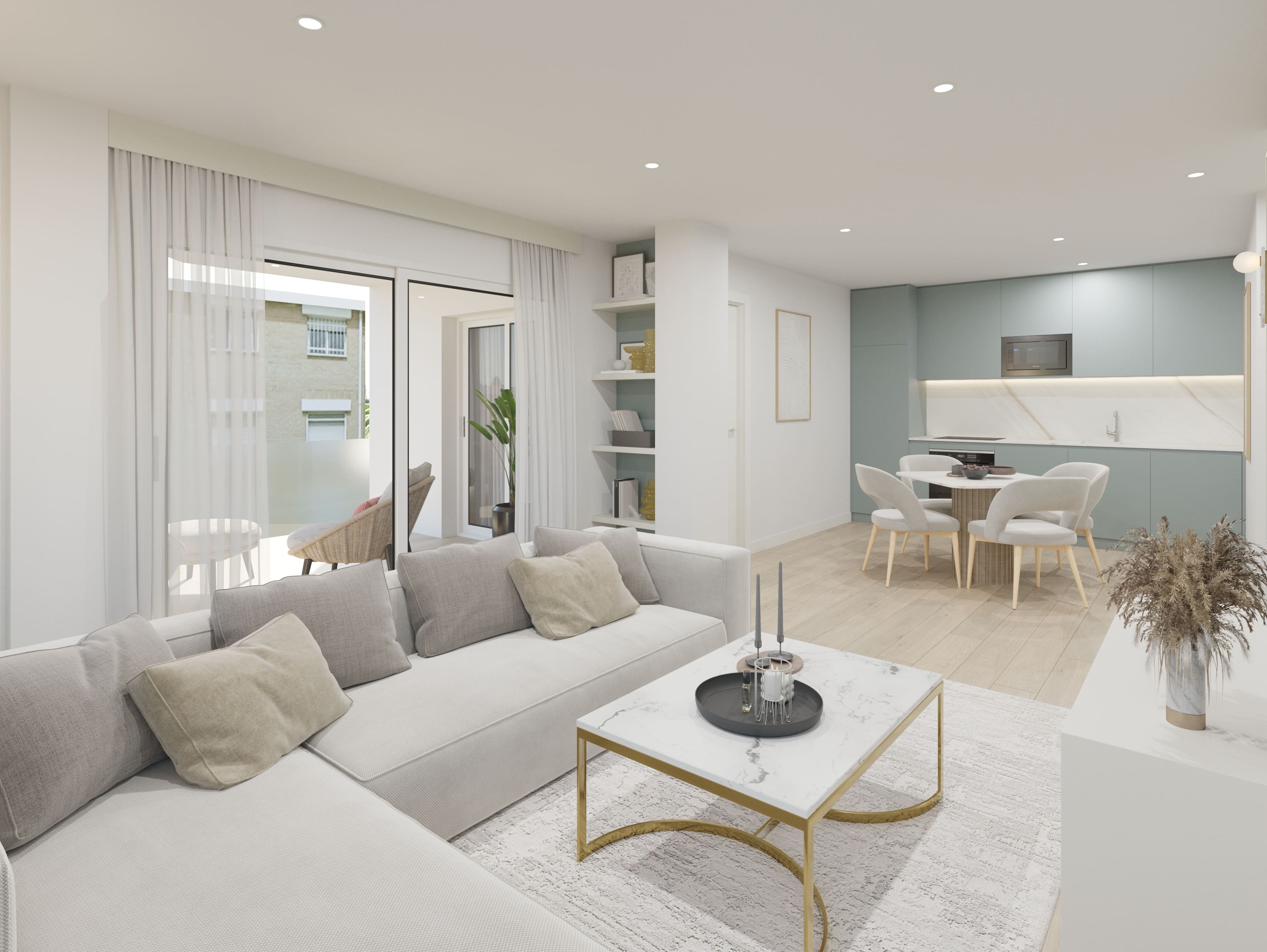 Apartamento com 1 quarto com piscina em Alicante, Espanha – Foto 16