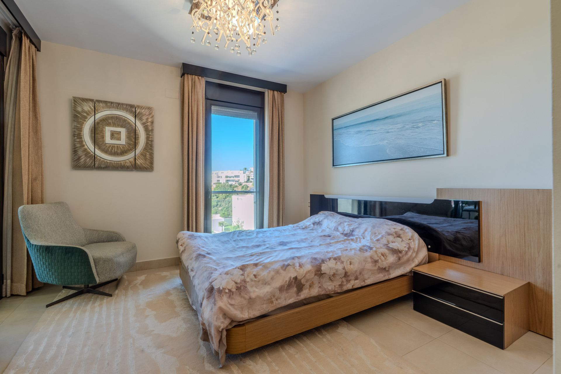 Appartamento con 2 camere vista mare a Malaga, Spagna – Foto 15
