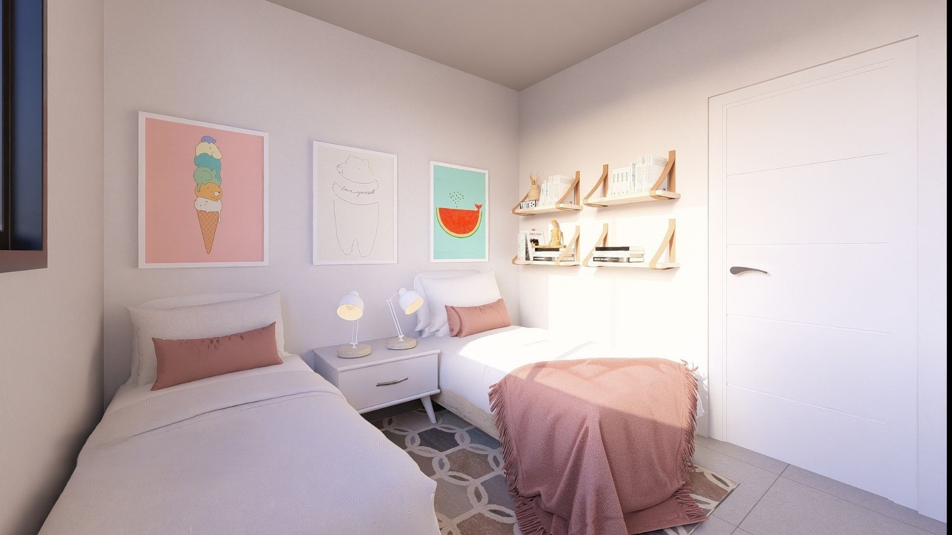 Apartamento com 2 quartos com piscina em Alicante, Espanha – Foto 21