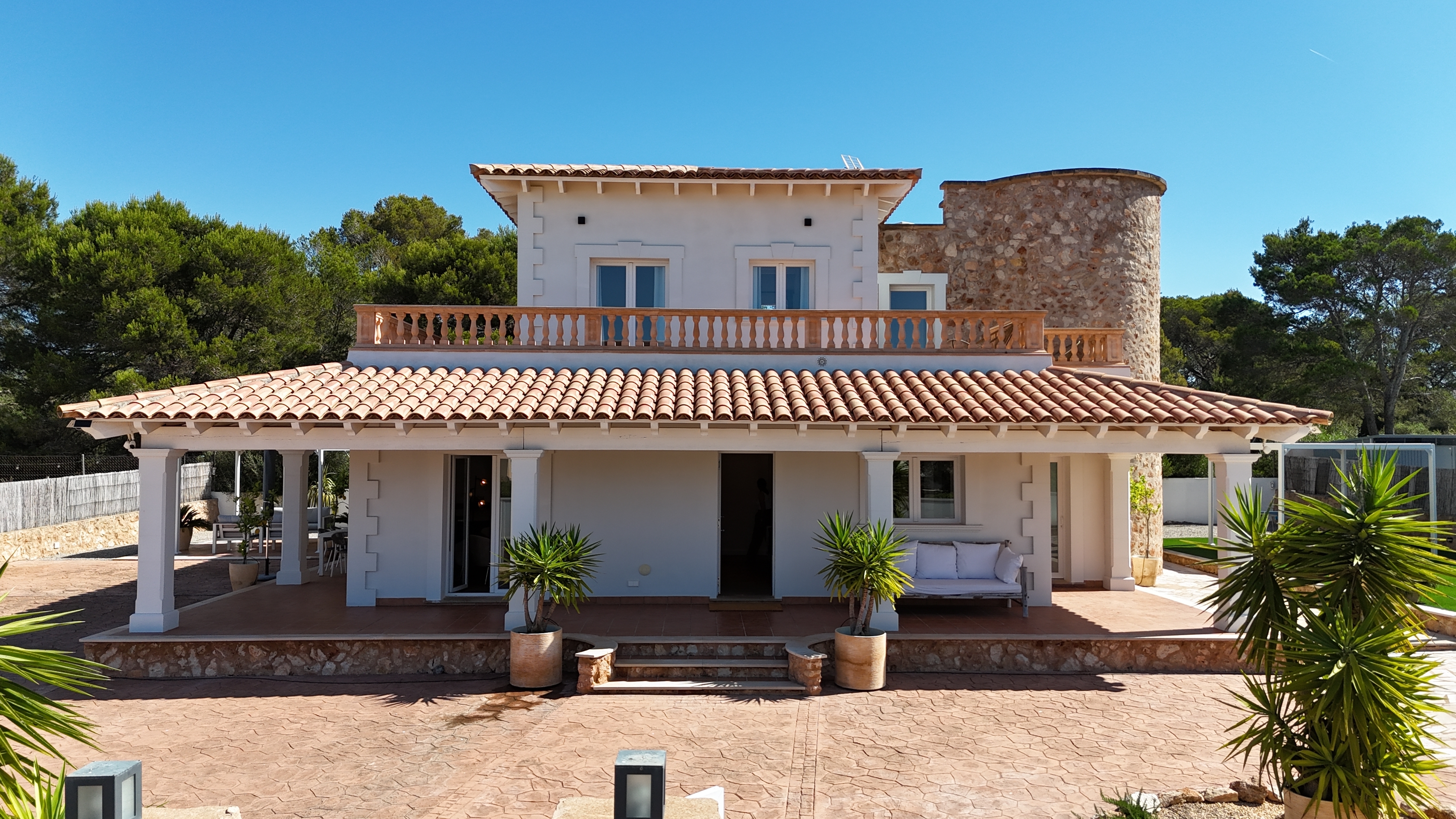 Villa con 3 camere vista mare a Baleari, Spagna – Foto 1