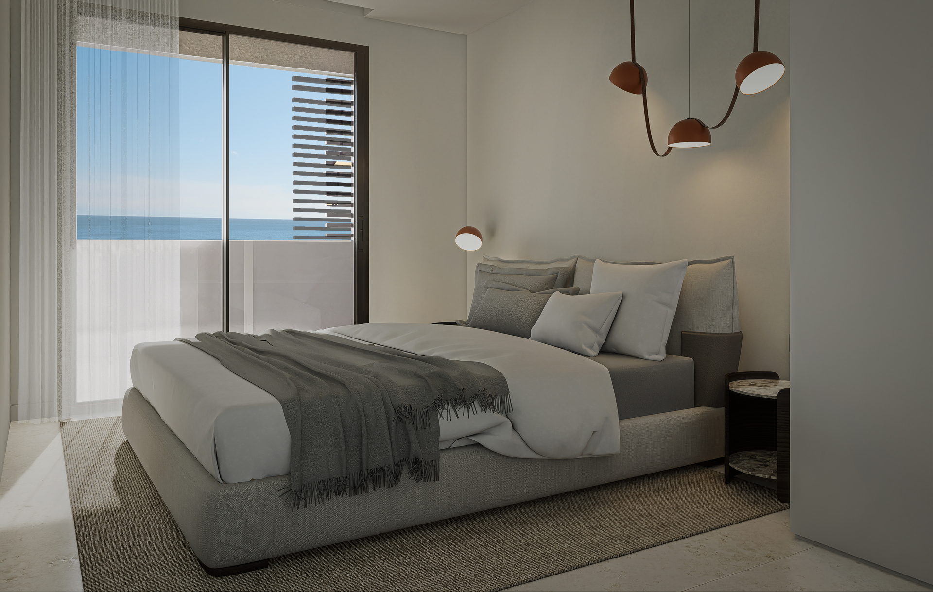 Apartamento com 2 quartos com vista mar em Alicante, Espanha – Foto 13