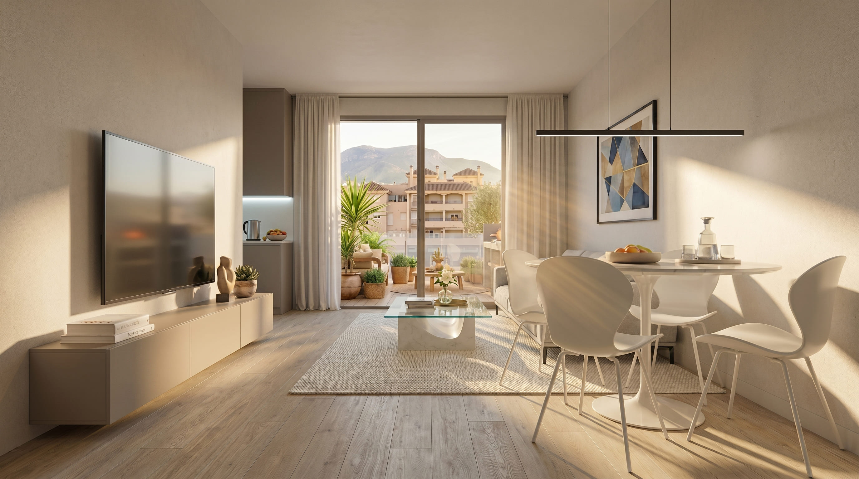 Apartamento com 2 quartos com piscina em Alicante, Espanha – Foto 7