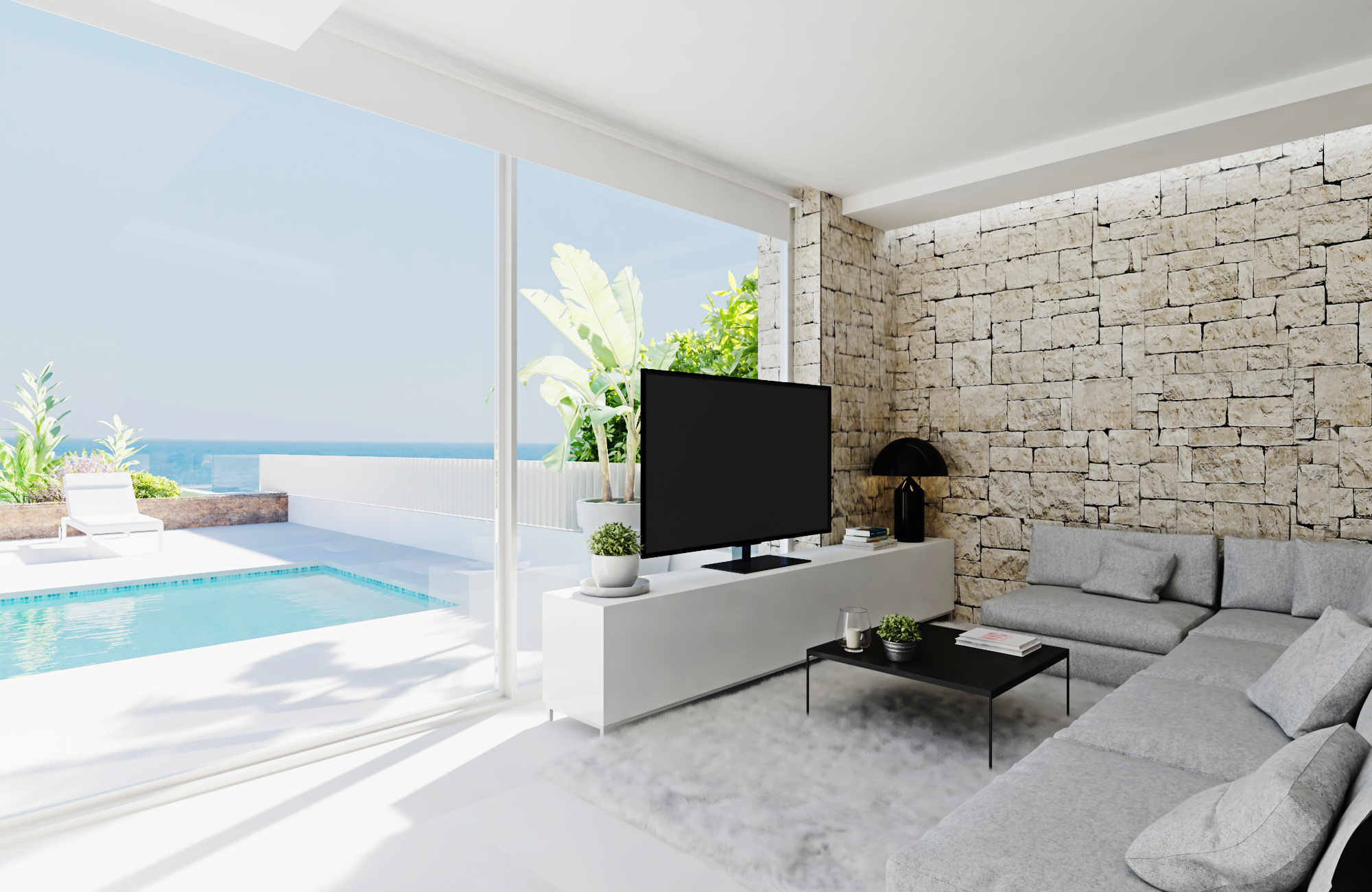 Apartamento com 3 quartos com vista mar em Alicante, Espanha – Foto 1