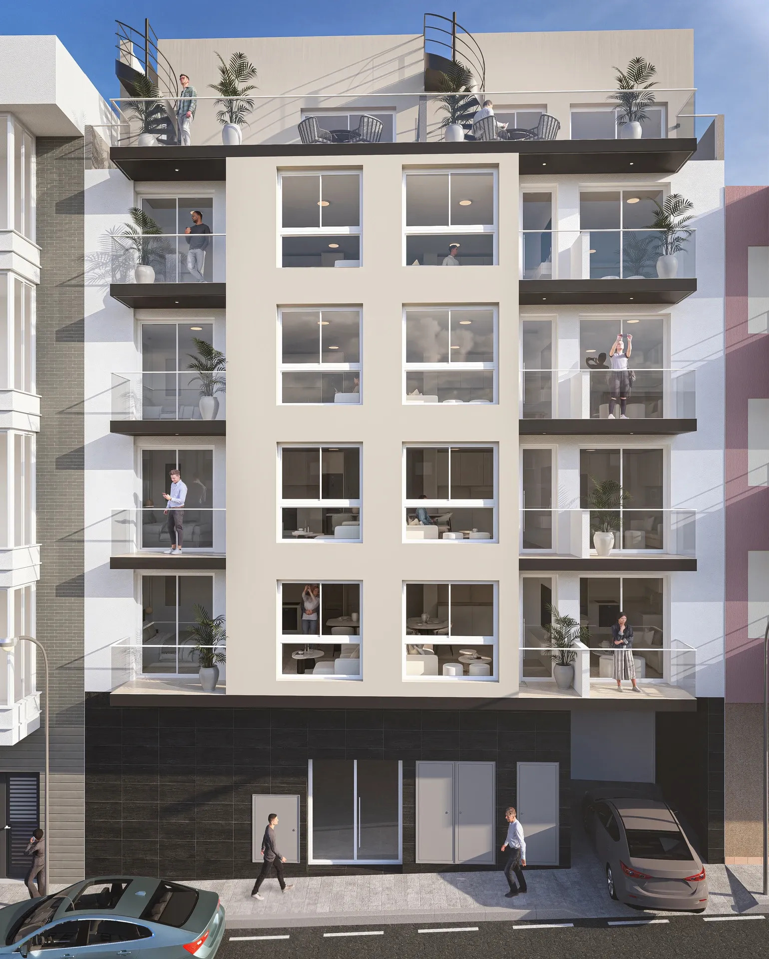 Apartamento com 1 quarto com vista mar em Alicante, Espanha – Foto 5