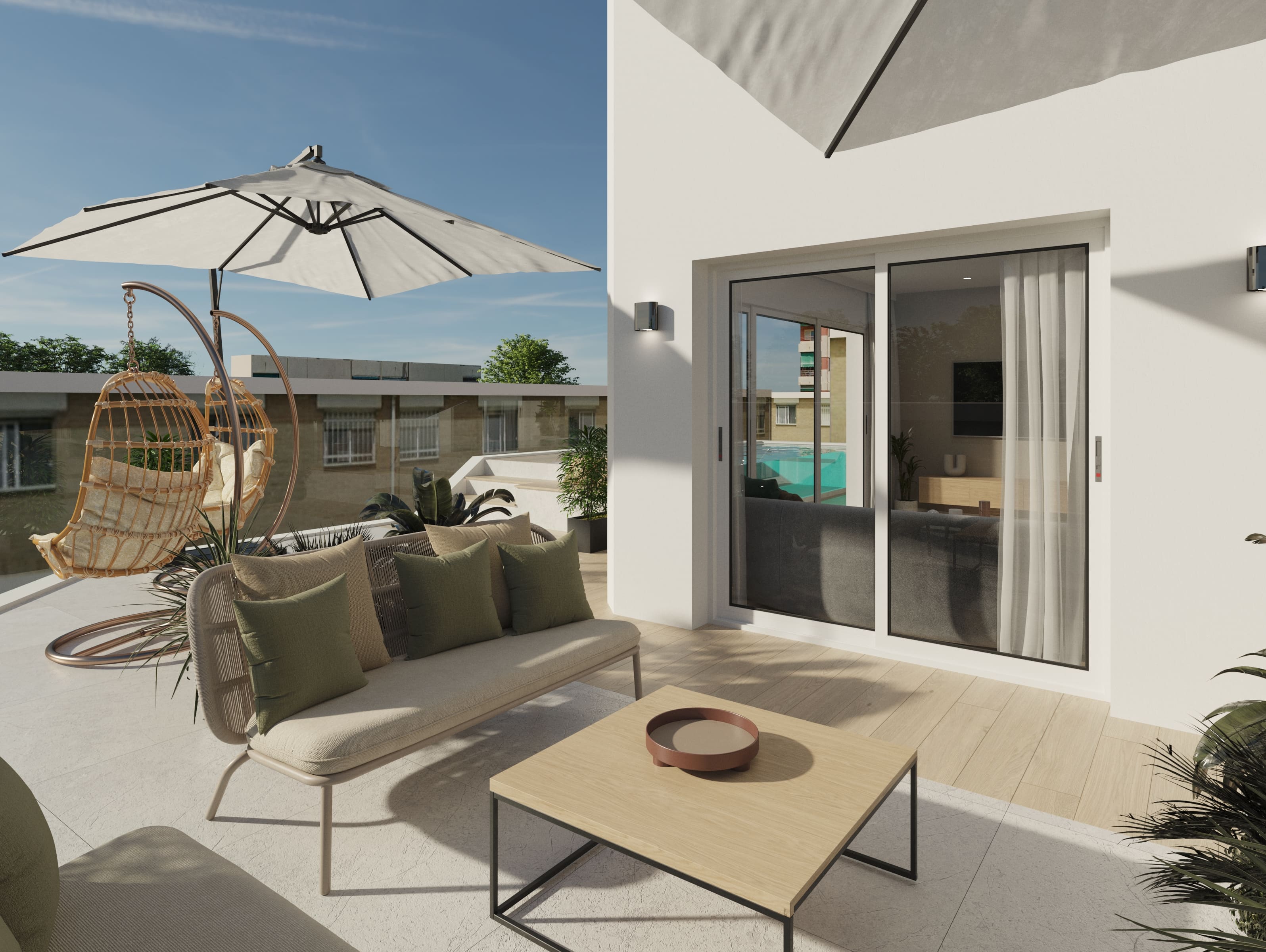 Apartamento com 1 quarto com piscina em Alicante, Espanha – Foto 8