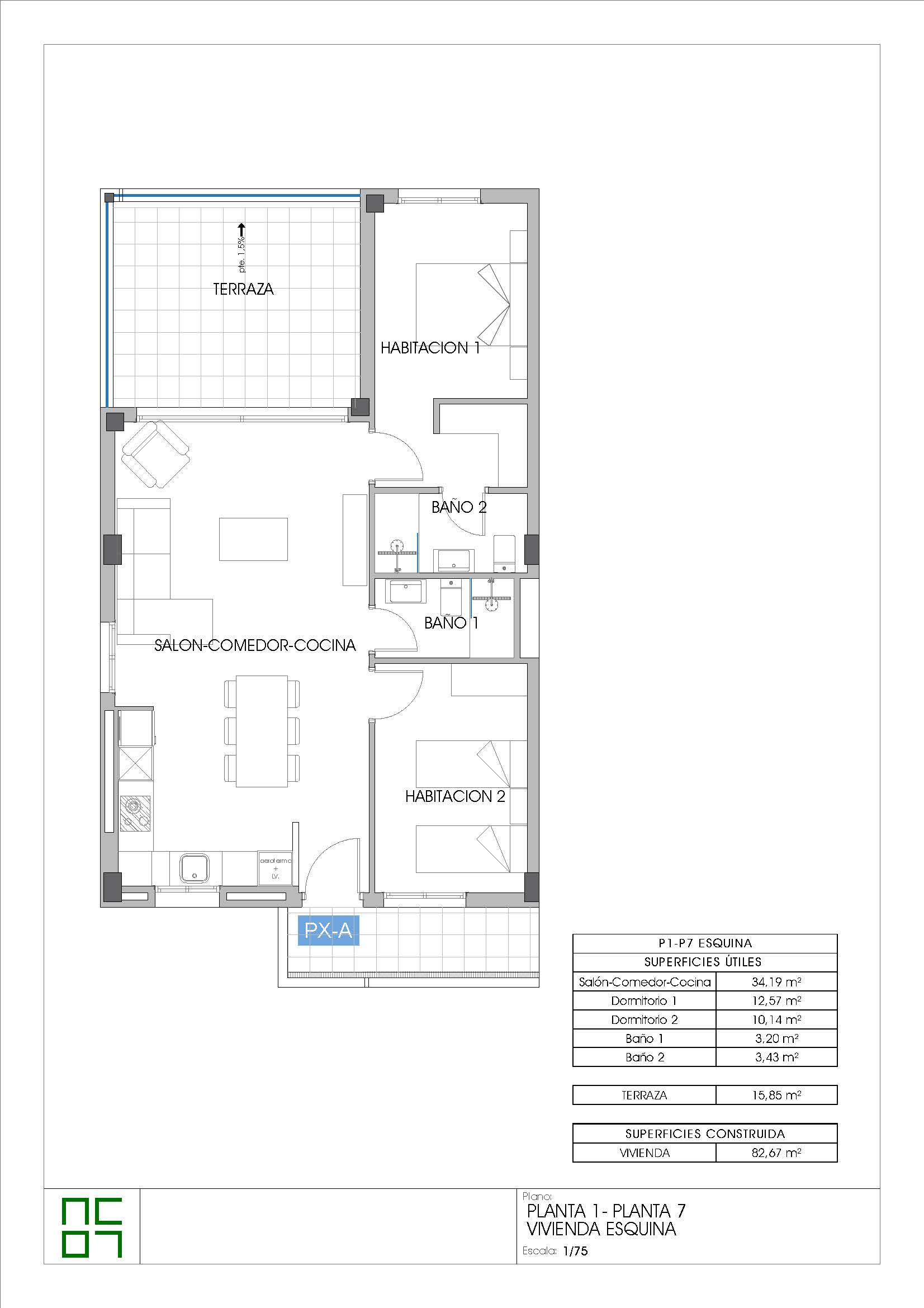 Apartamento com 2 quartos com piscina em Alicante, Espanha – Foto 8