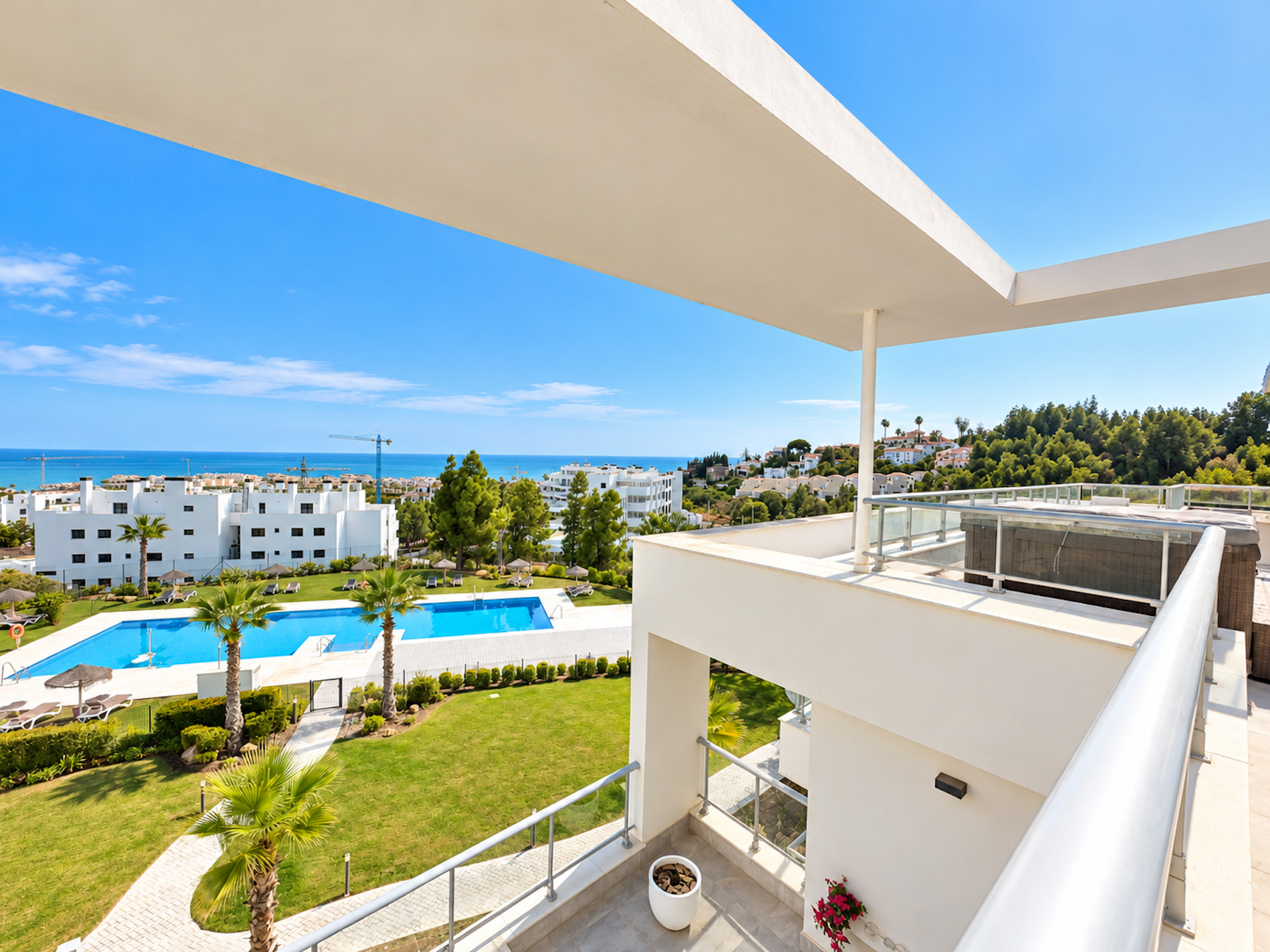 Apartamento com 3 quartos com vista mar em Málaga, Espanha – Foto 13