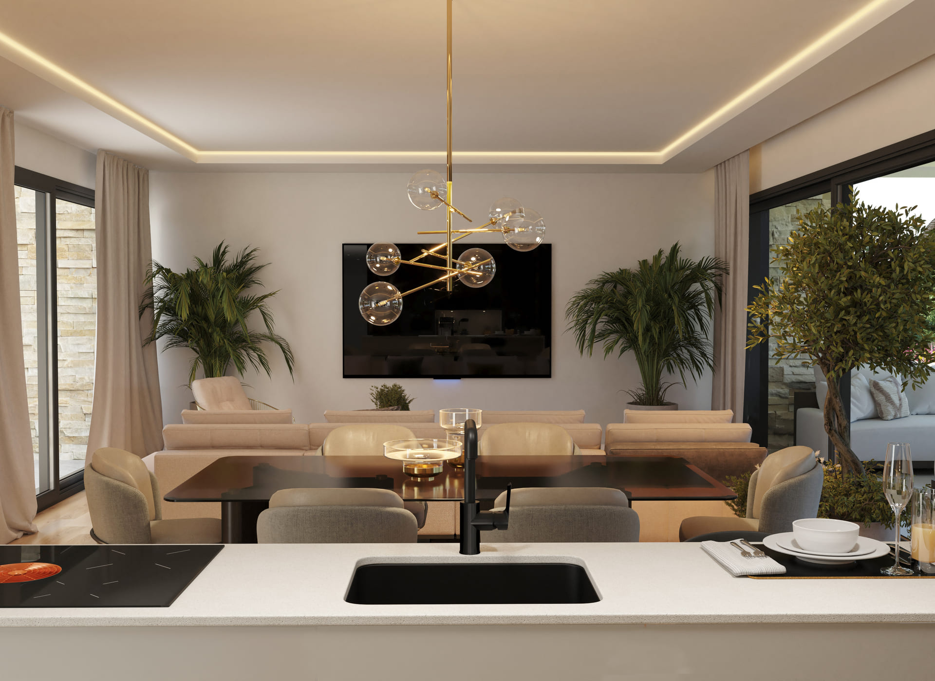 Apartamento com 2 quartos com piscina em Alicante, Espanha – Foto 16