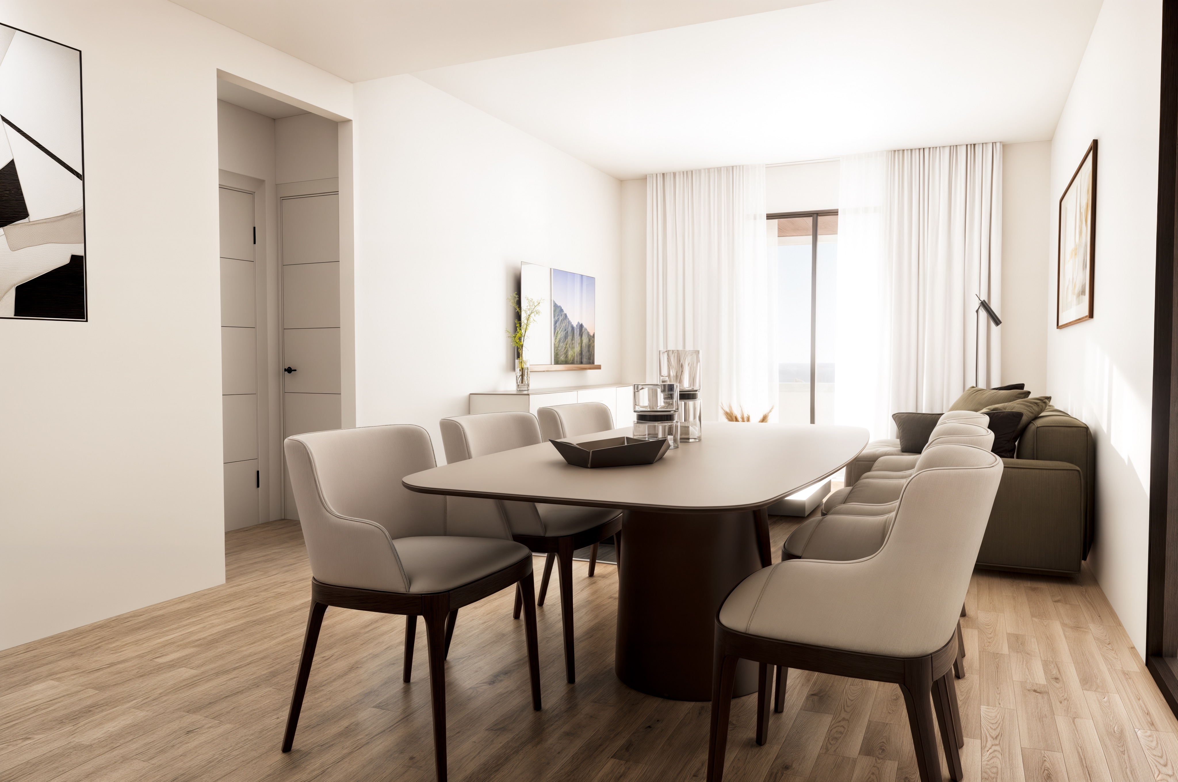 Apartamento com 2 quartos com vista mar em Alicante, Espanha – Foto 23