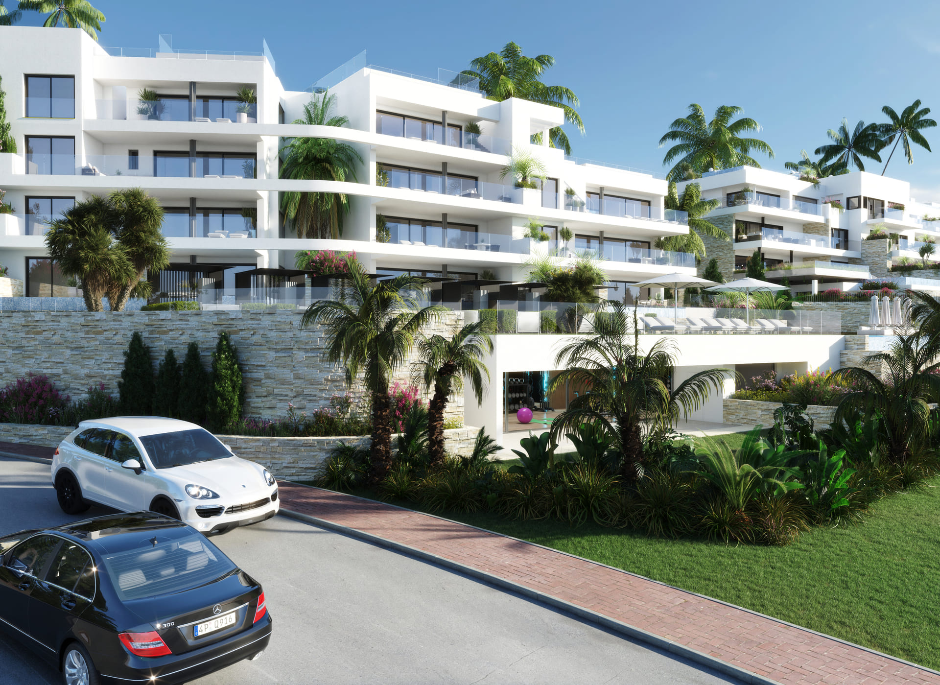 Apartamento com 2 quartos com piscina em Alicante, Espanha – Foto 2