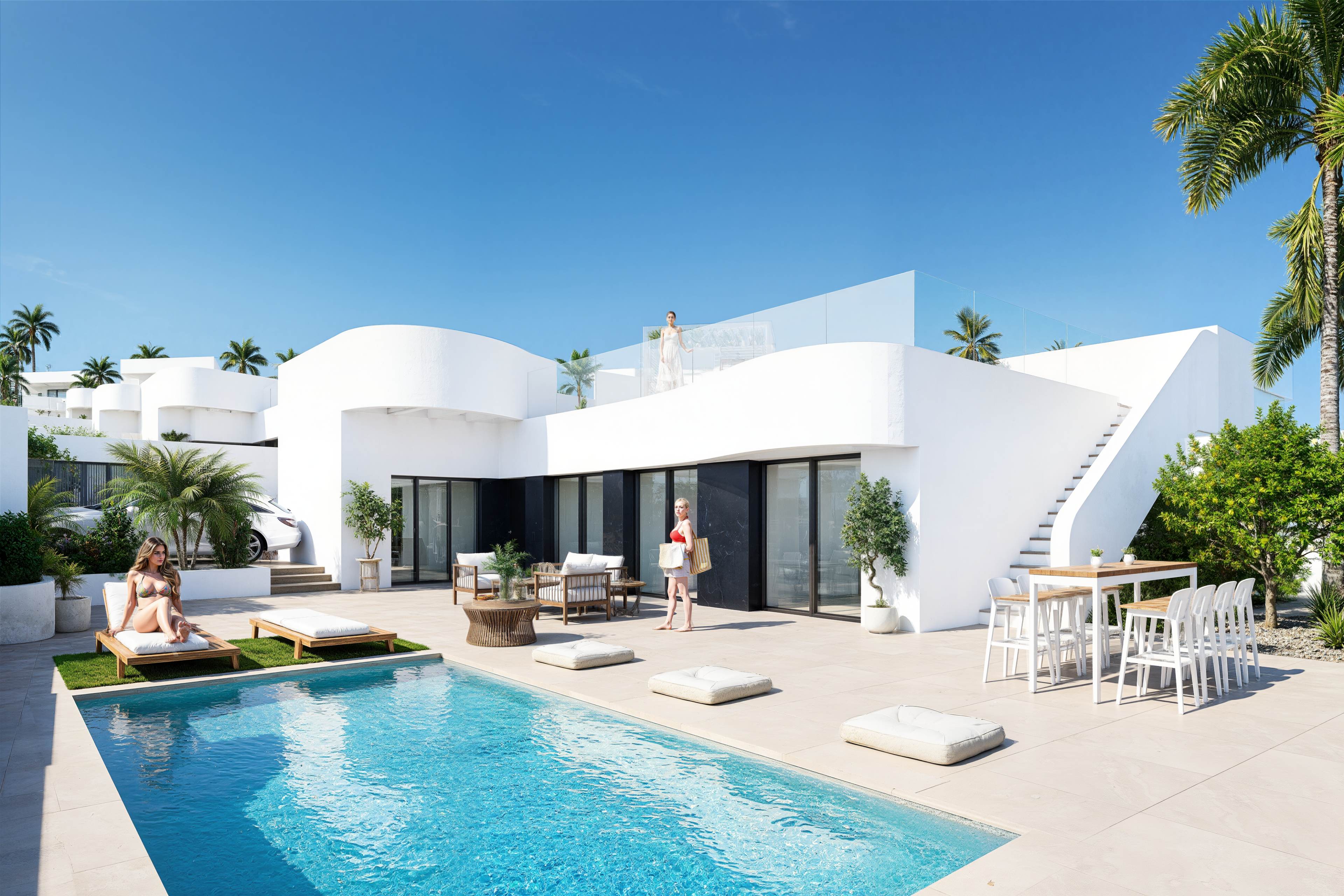 Moradia com 3 quartos com piscina em Alicante, Espanha – Foto 10