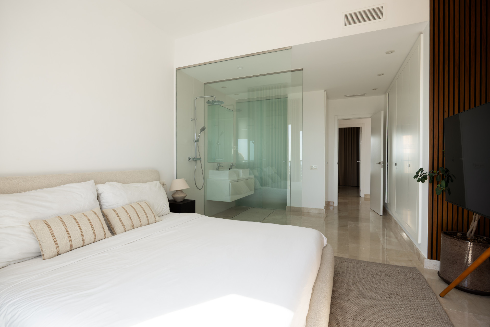 Appartamento con 3 camere vista mare a Malaga, Spagna – Foto 12