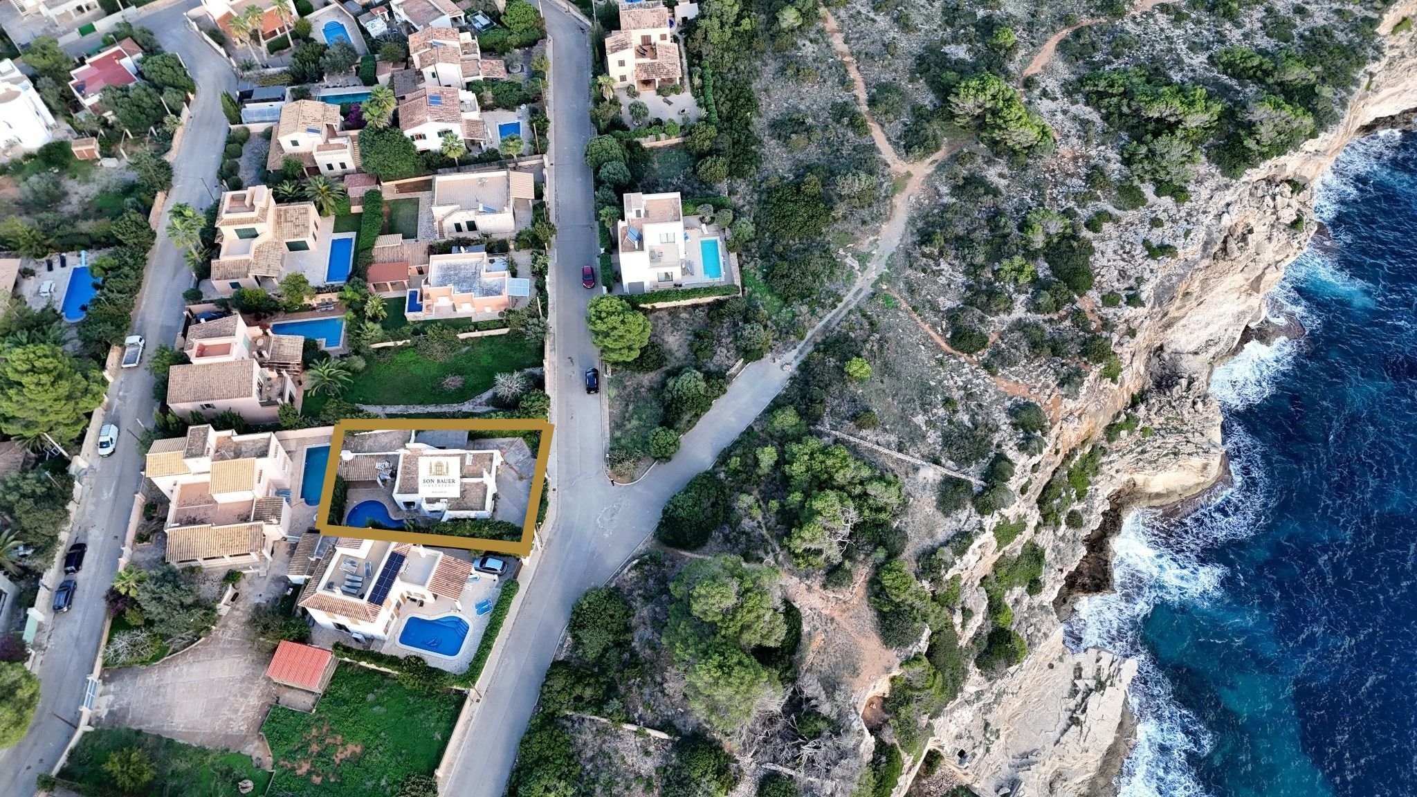 Villa con 3 camere vista mare a Baleari, Spagna – Foto 1